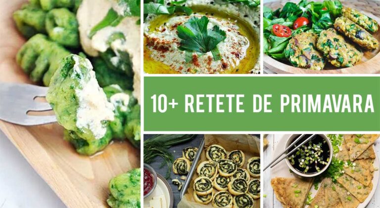 10+ Retete de primavara care sunt sanatoase si delicioase