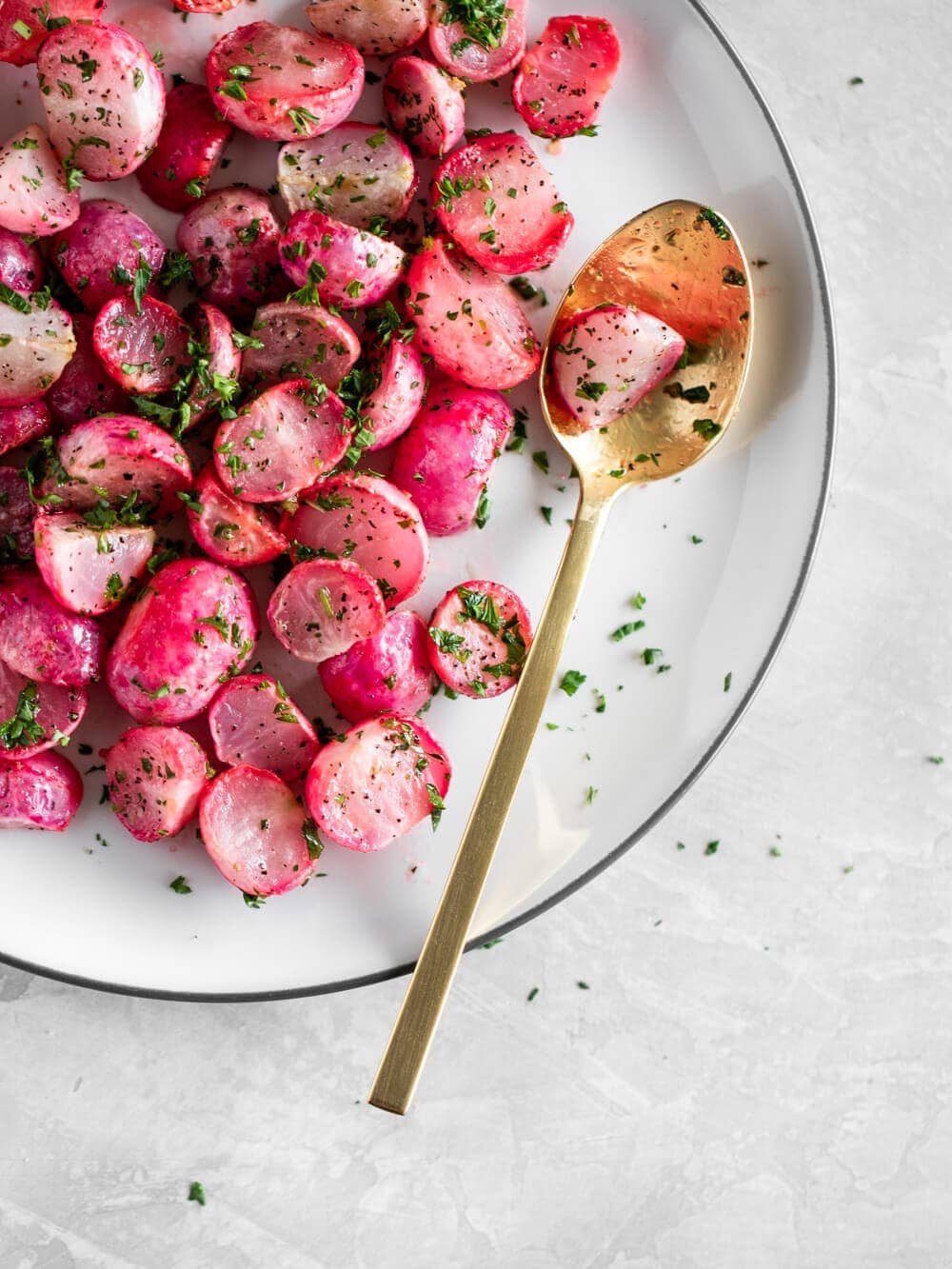 Roasted Radishes