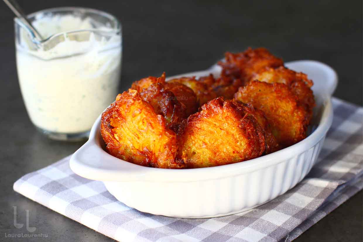 Chiftele din cartofi rasi – latke vegane