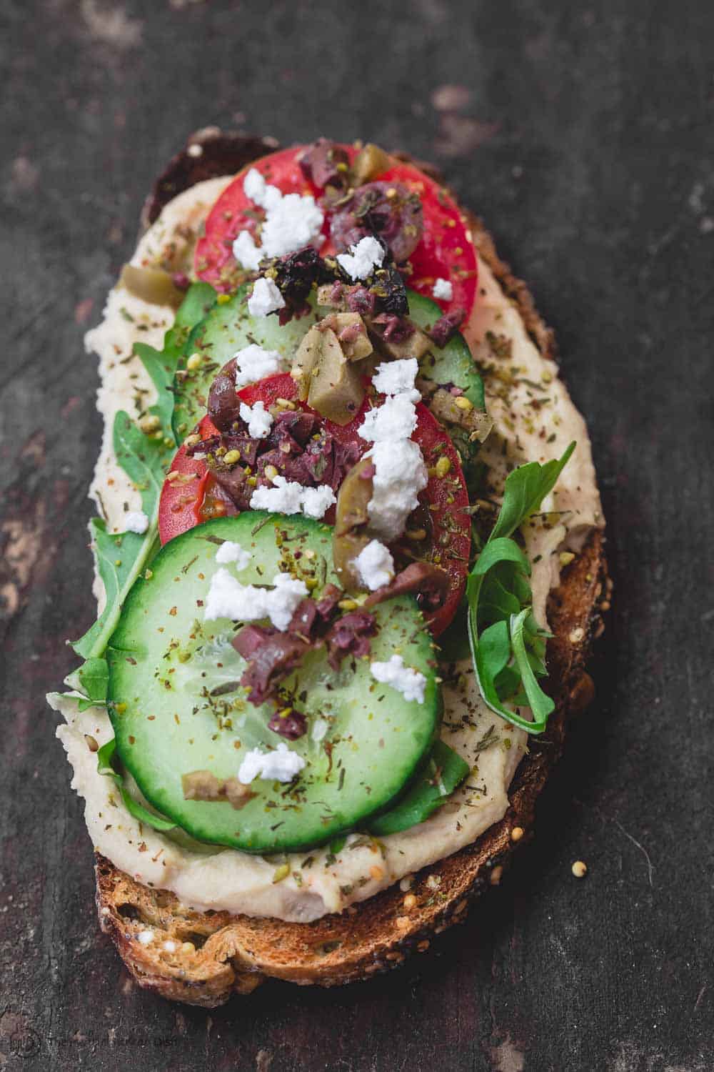 Mediterranean-Style Breakfast Toast