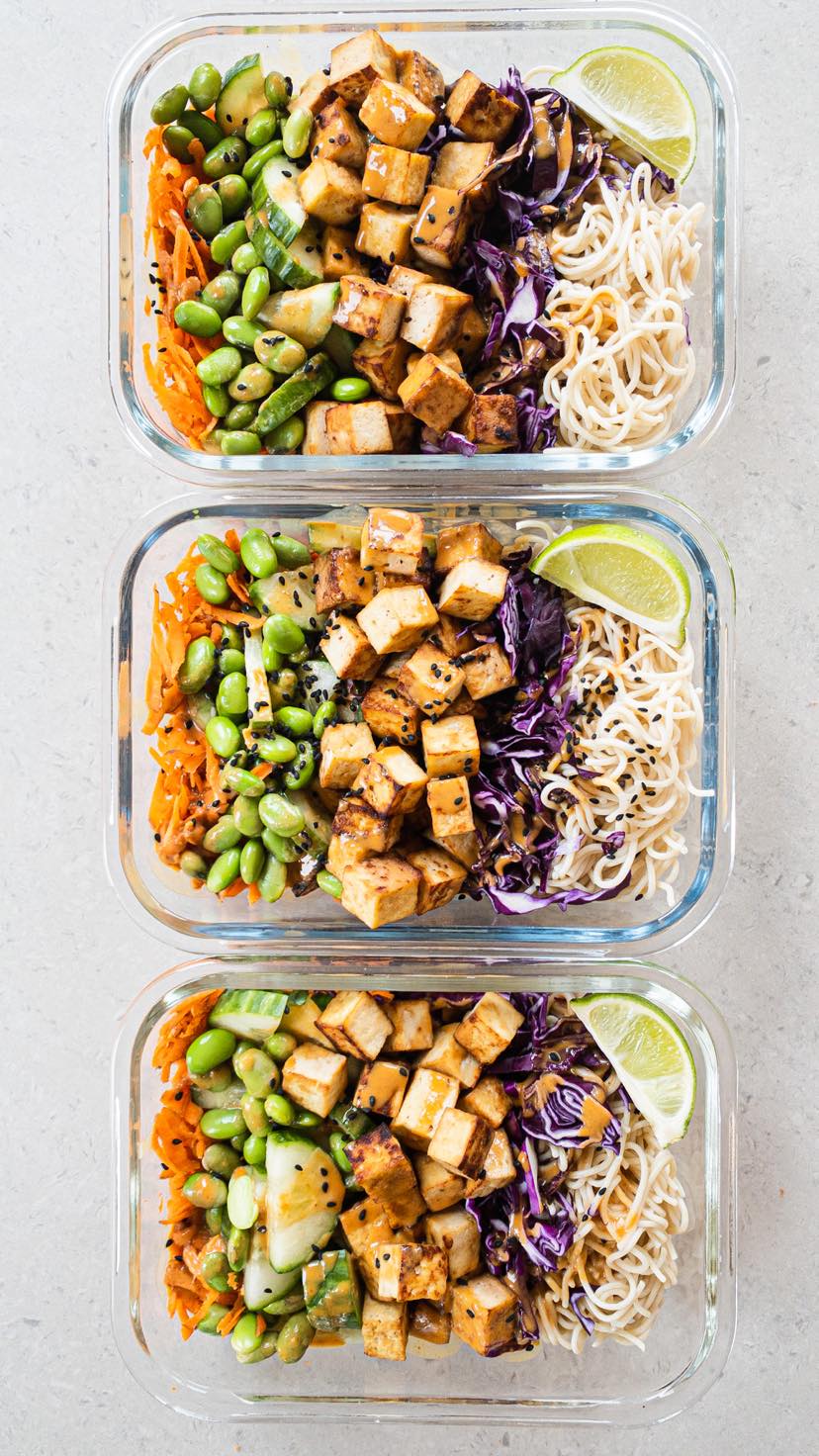 Summer Roll Bowl Meal Prep