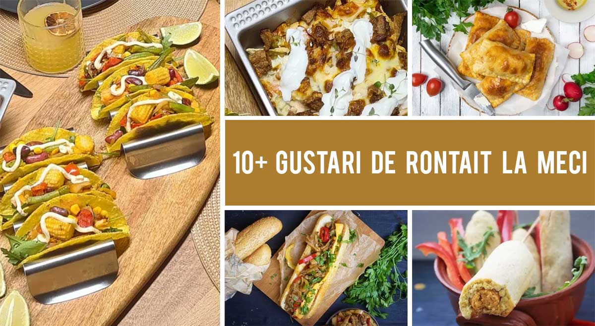 10+ Gustari de rontait la meciuri si seri sportive