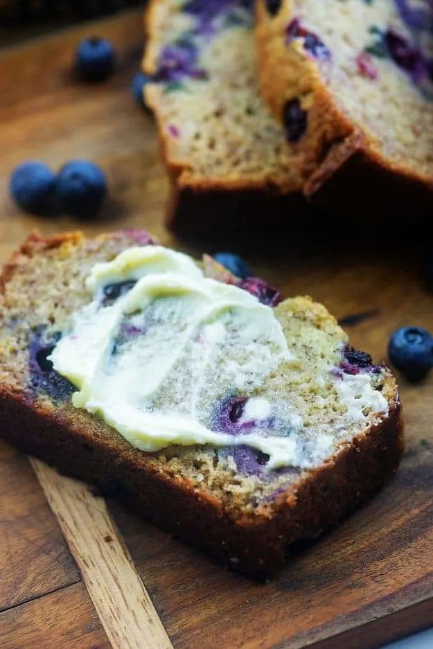 Blueberry Banana Bread