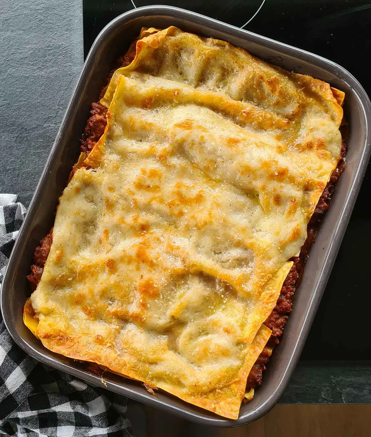 Vegetarian Lasagna - Traditional Italian Recipe made Veg! - Gourmandelle