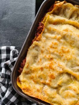 Vegetarian Lasagna - Traditional Italian Recipe made Veg! - Gourmandelle