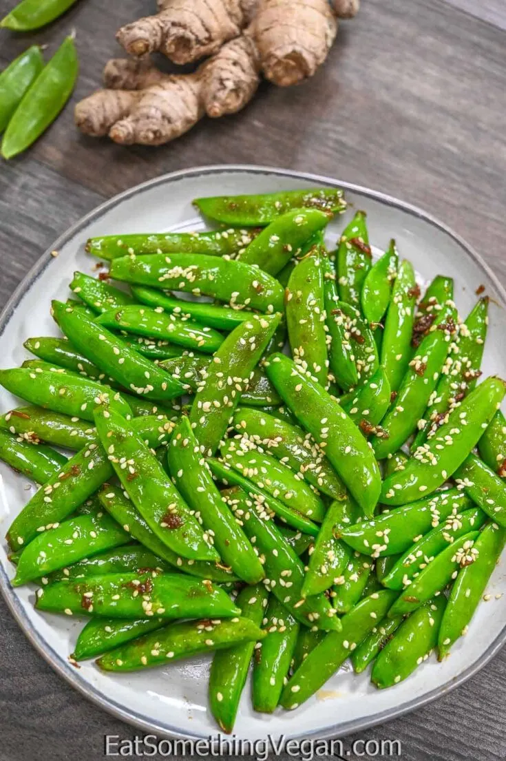 Quick Asian Sugar Snap Peas