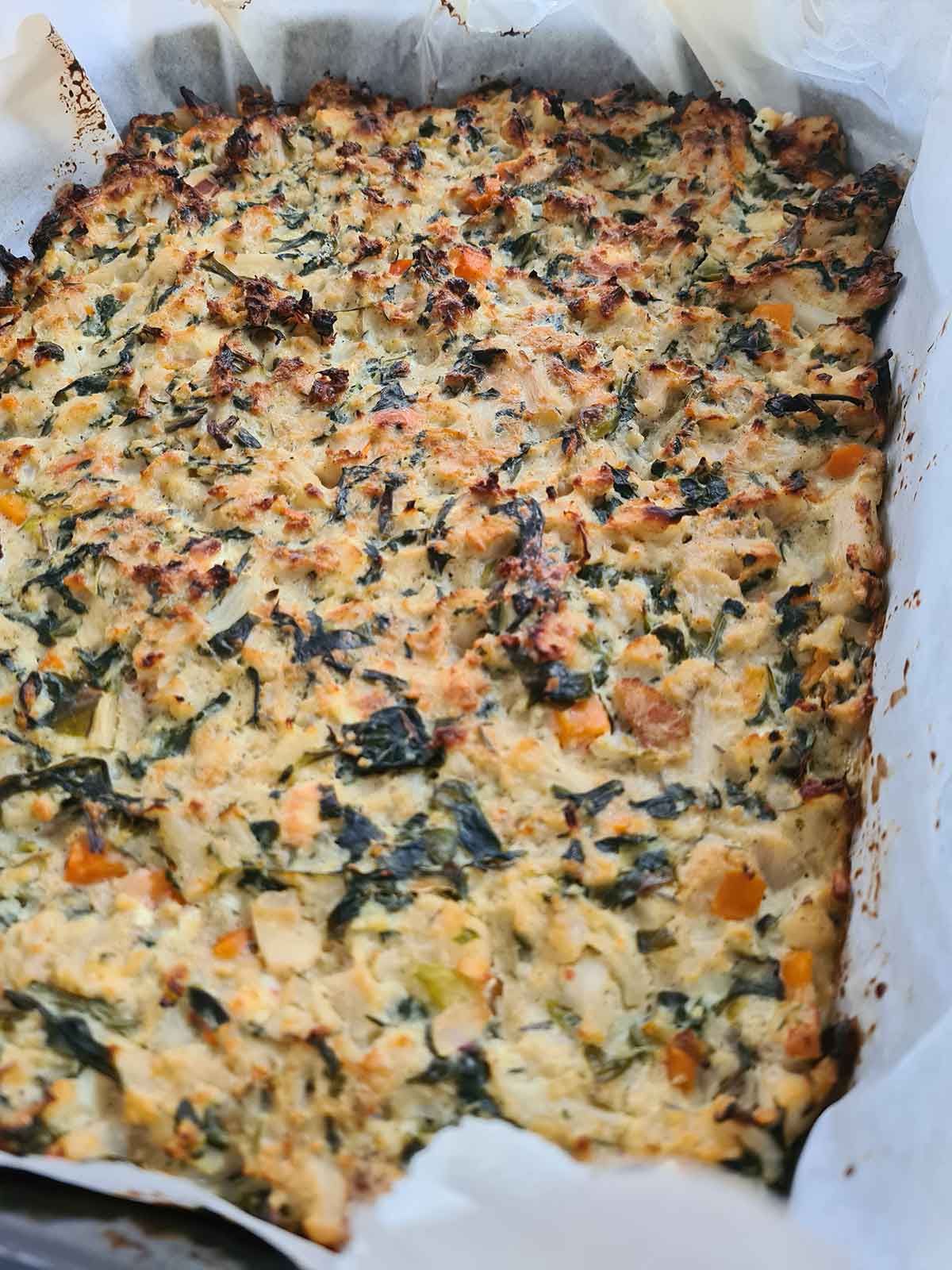 how to make Spinach and Cauliflower Gratin