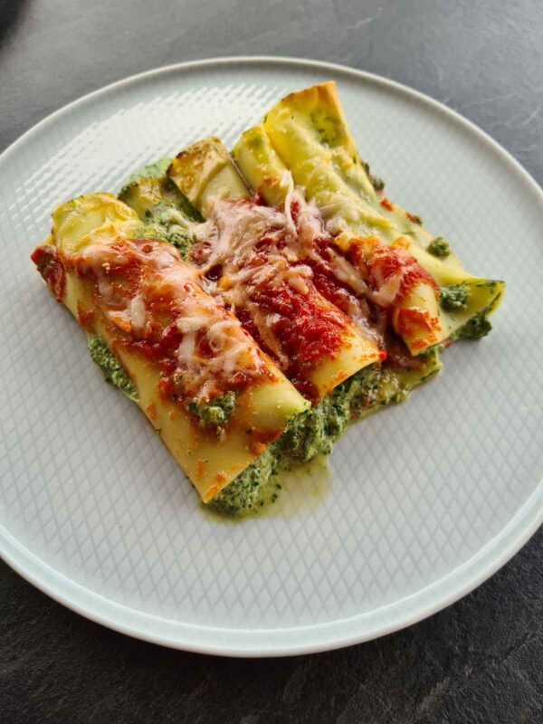 Spinach And Ricotta Cannelloni