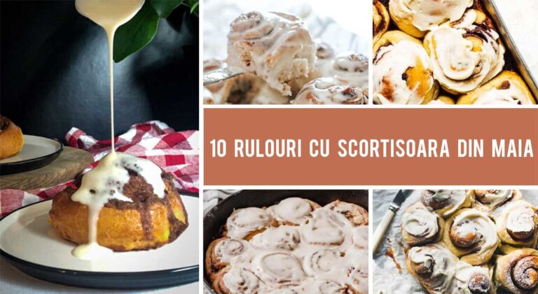 10 Rulouri cu scortisoara facute din aluat cu maia pe care trebuie sa le incerci