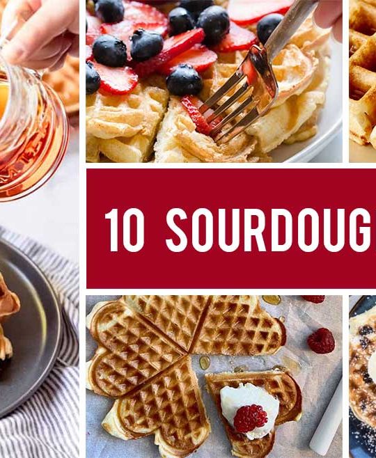 10 Sourdough Waffles Literally Anyone Can Make