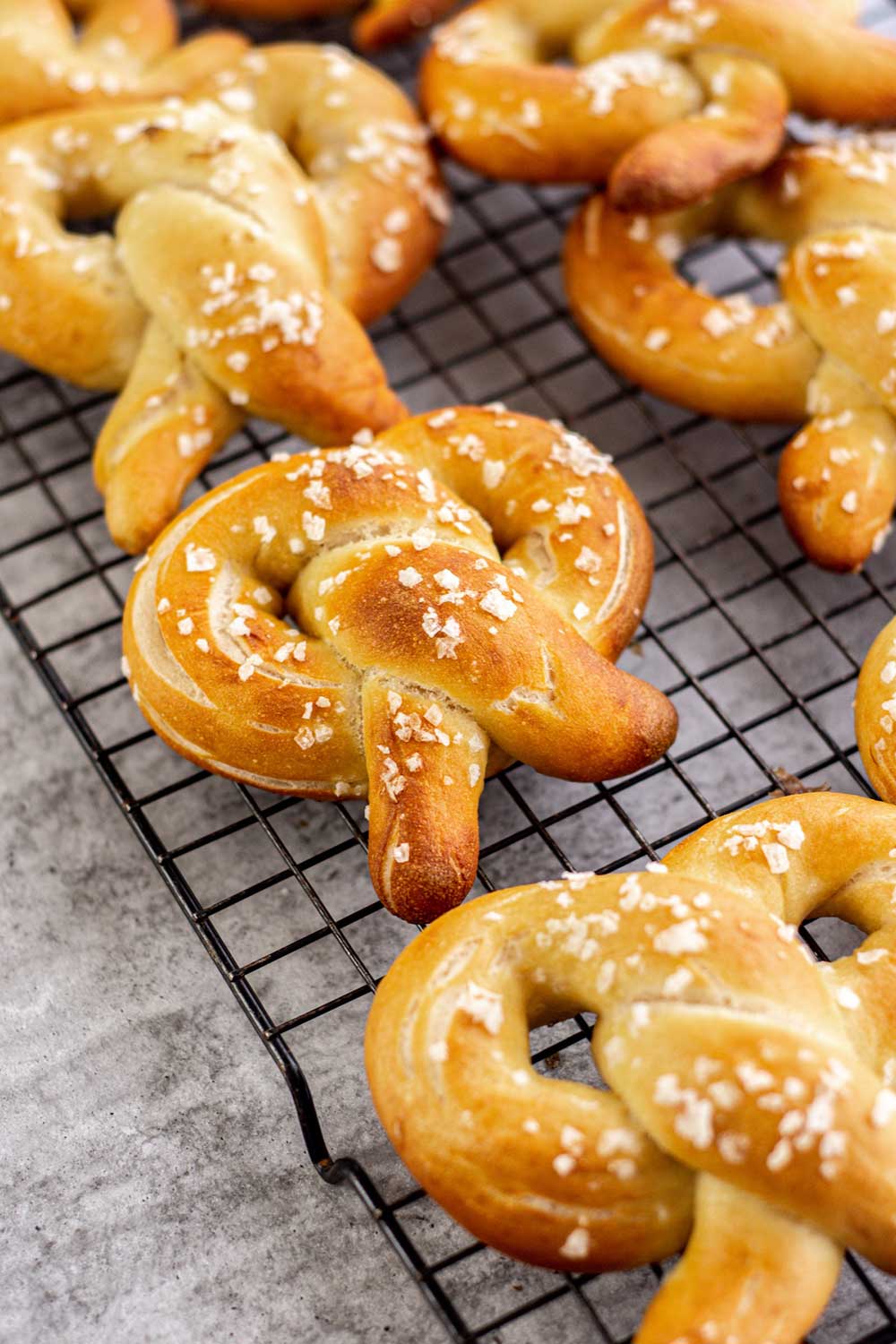 Easy Soft Sourdough Pretzels