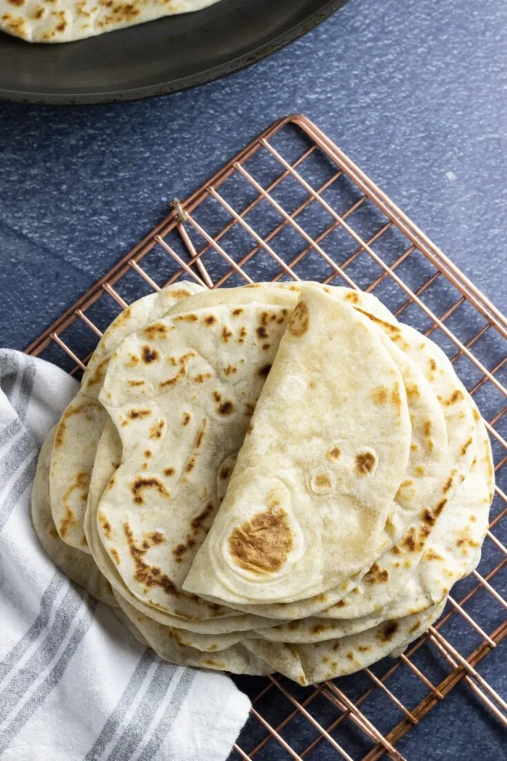 Perfect Sourdough Flour Tortillas