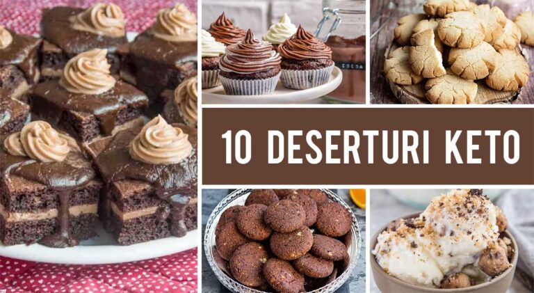 10 Deserturi Keto pe care le vei devora