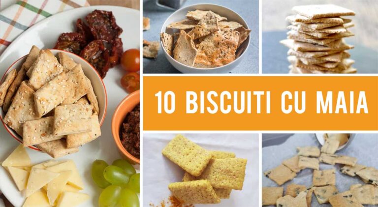 10 Retete de biscuiti cu maia pe care trebuie sa le incerci