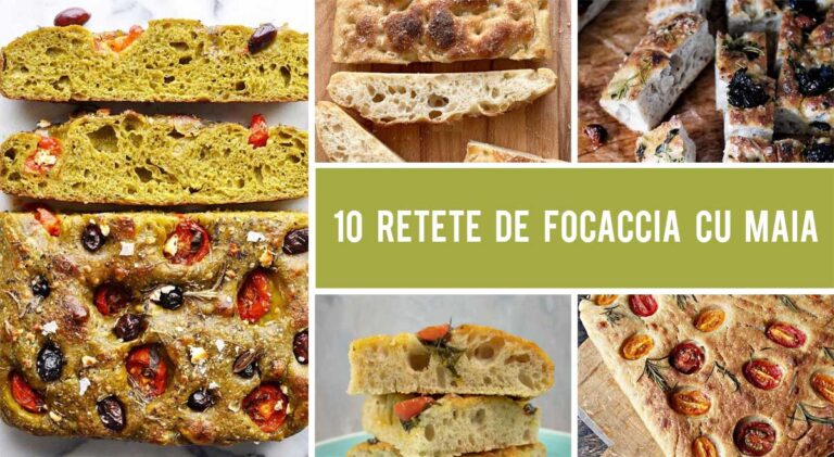 10 Retete de focaccia cu maia care sunt incredibil de usor de facut