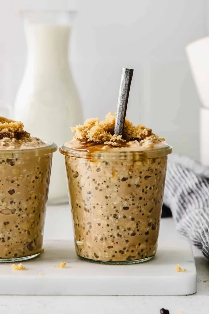 Brown Sugar Shaken Espresso Overnight Oats