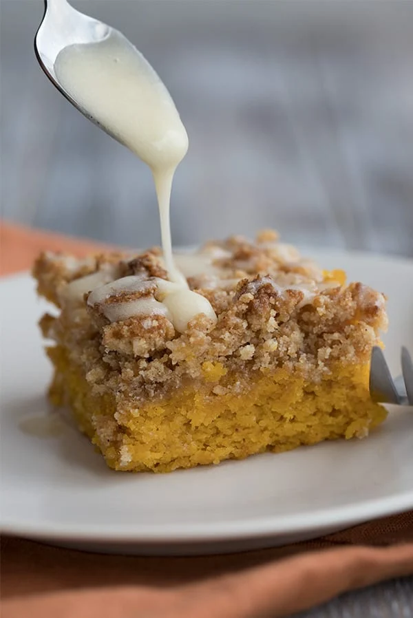 Keto Pumpkin Crumb Cake