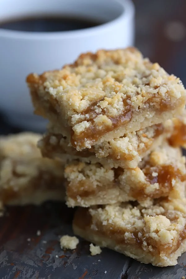 Keto Salted Caramel Butter Bars