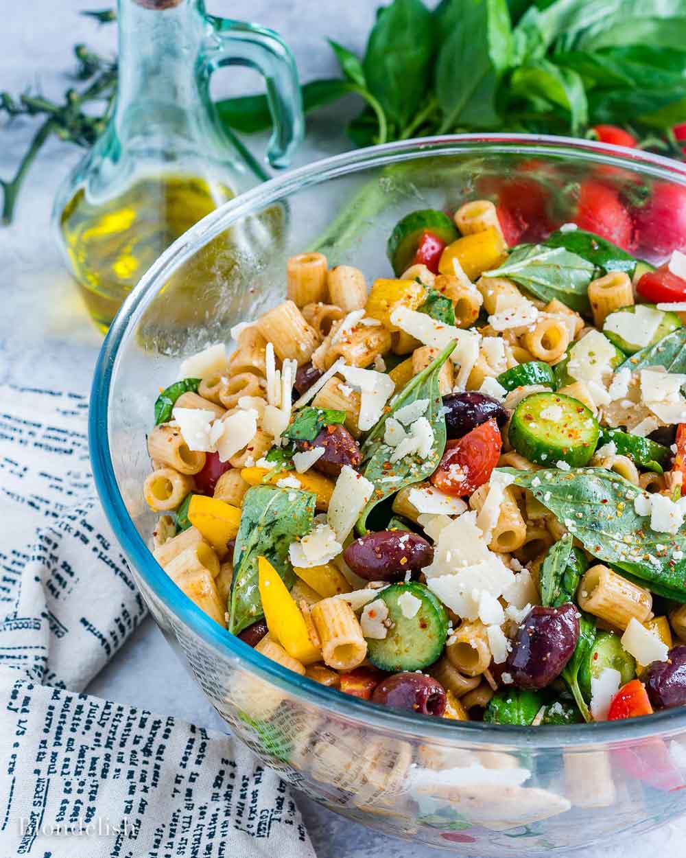 Reteta de Salata cu Paste si Legume