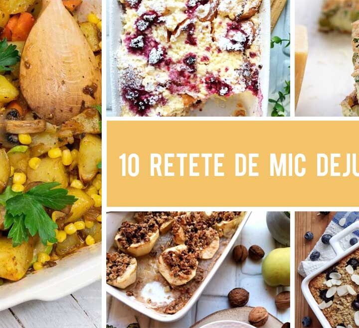 10 Retete de mic dejun la tava – ideale pentru meal prep