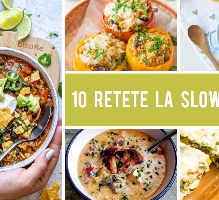 10 Retete vegetariene la slow cooker – rapide si sanatoase