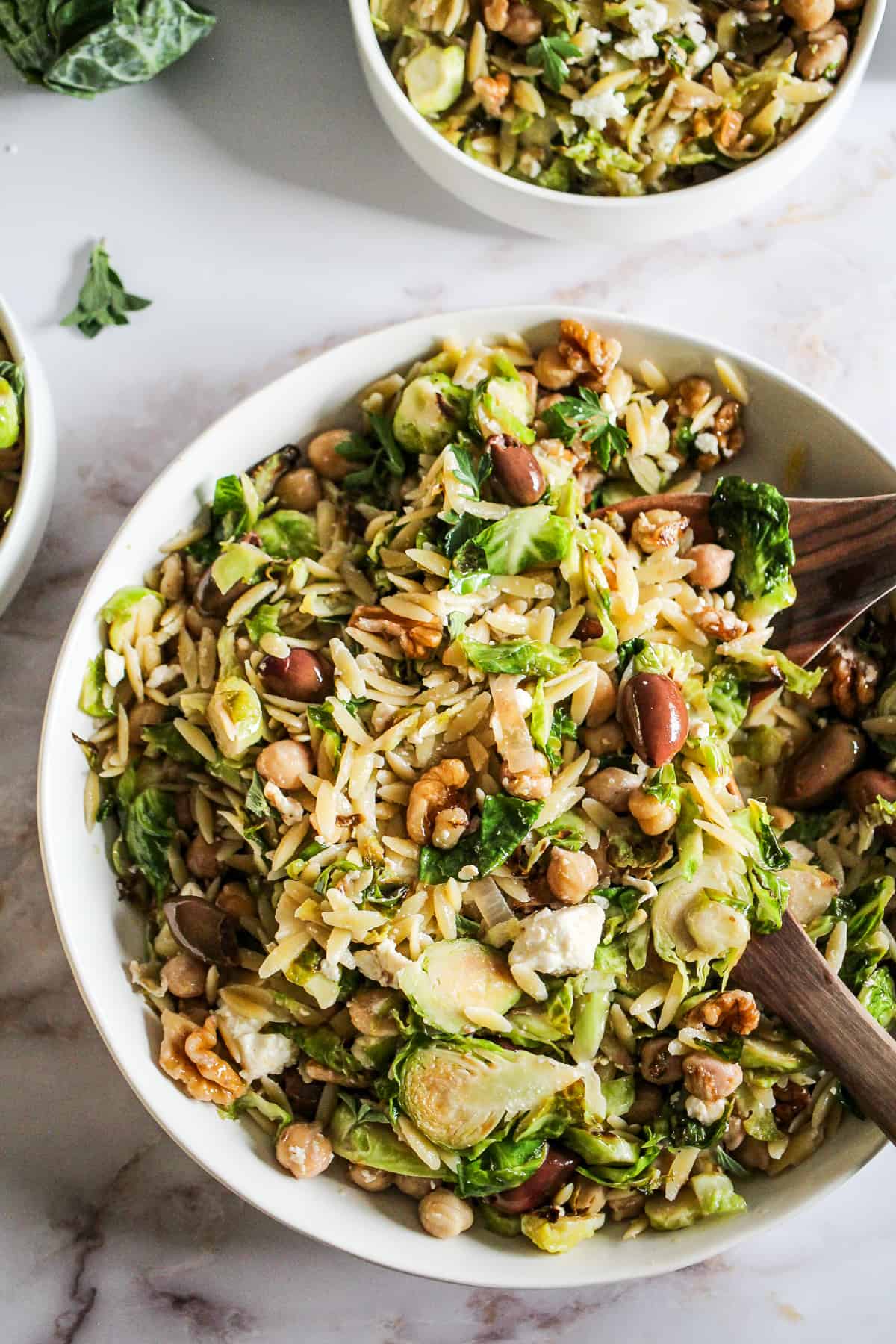 Brussels Sprouts Orzo