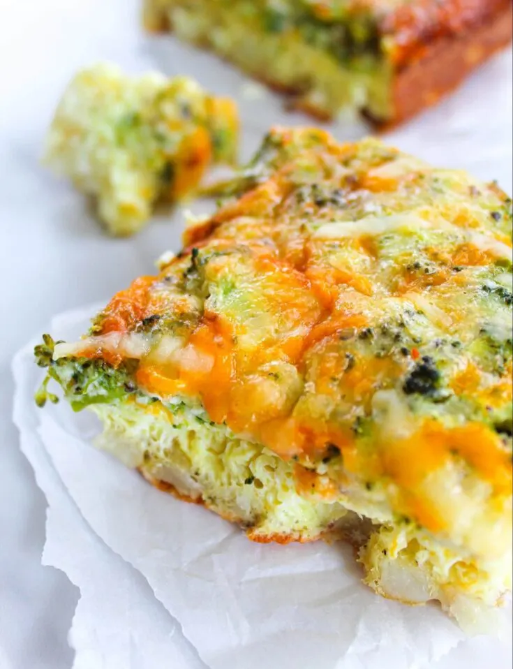 Broccoli Cheddar Egg and Hash Brown Casserole