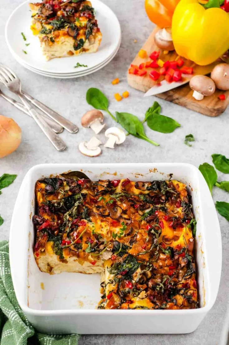 Vegetarian Breakfast Casserole