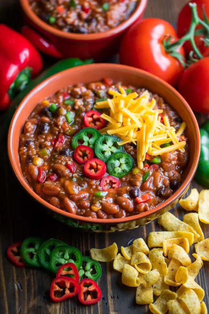 vegetarian quinoa chili