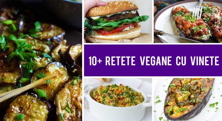 10+ Retete vegane cu vinete pe care vei dori sa le salvezi