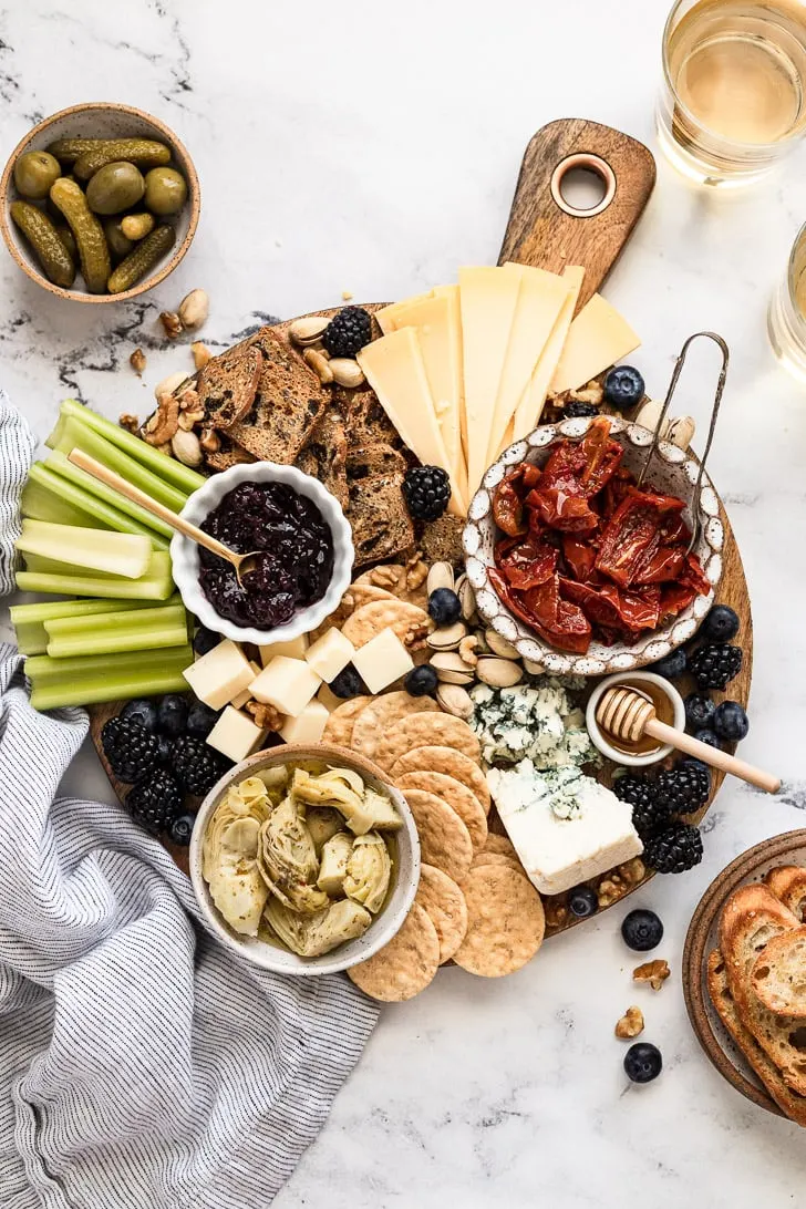 Vegetarian appetizer Board