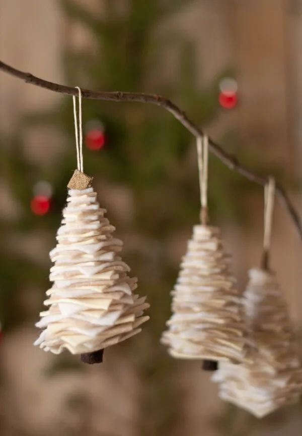 Felt Christmas Tree Ornament 