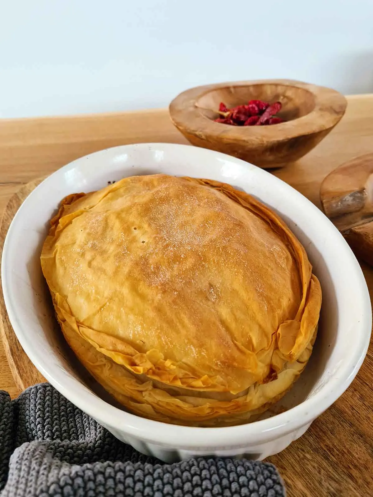 cabbage filo pie recipe