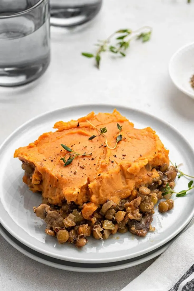 shepherds pie for vegan potluck