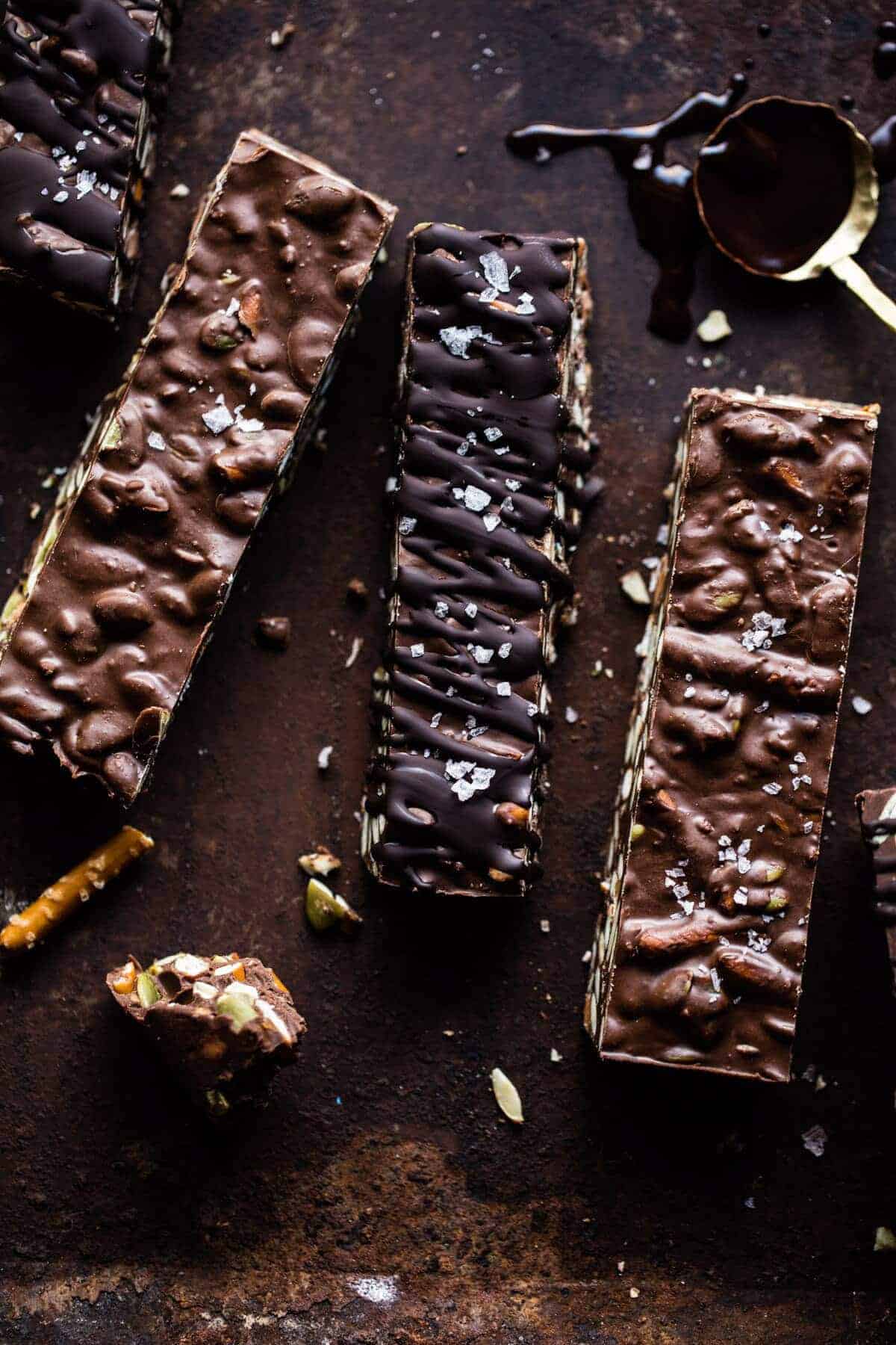 Addicting 5 Ingredient Crockpot Chocolate Bars 