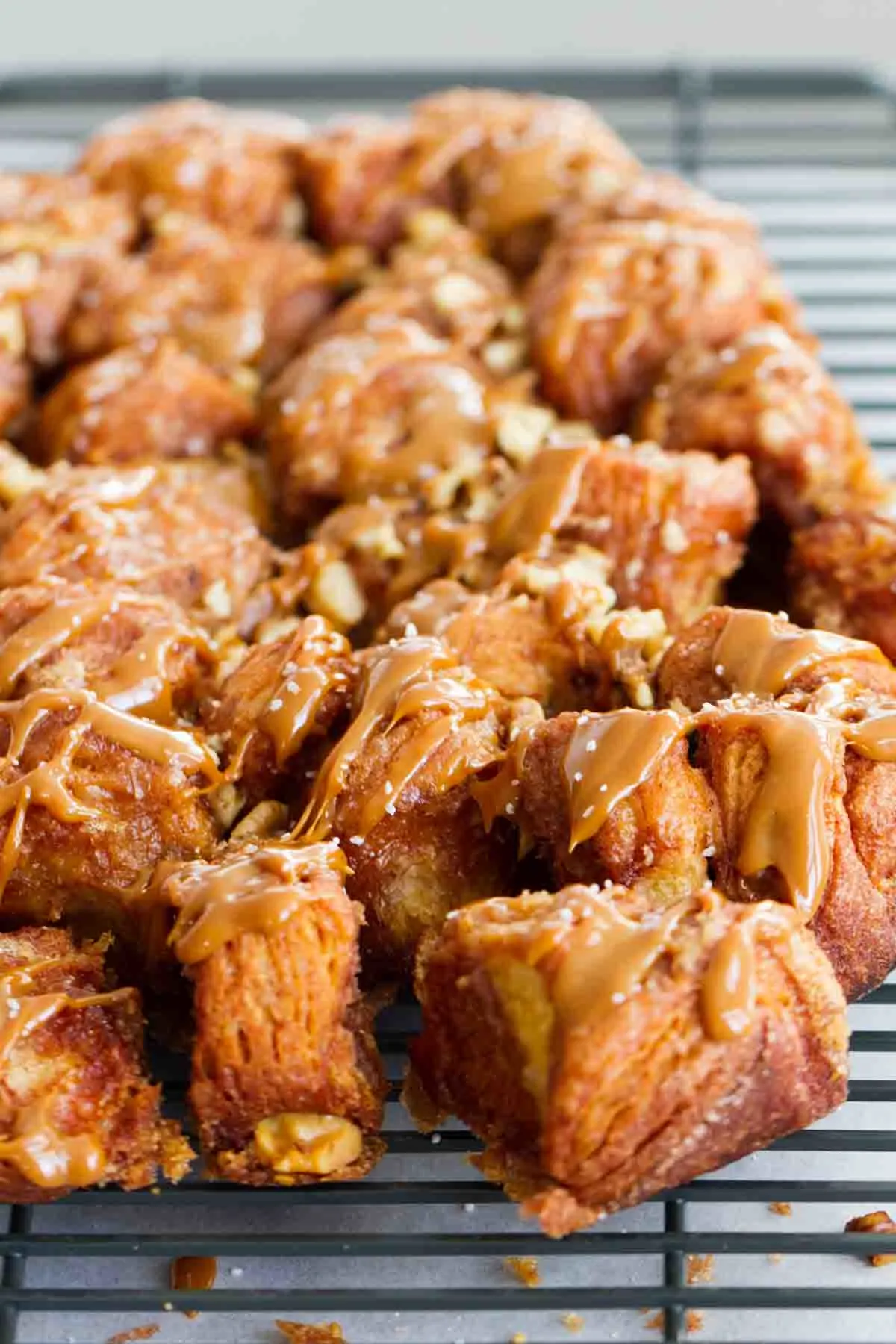 Salted Caramel Slow Cooker Monkey Bread 