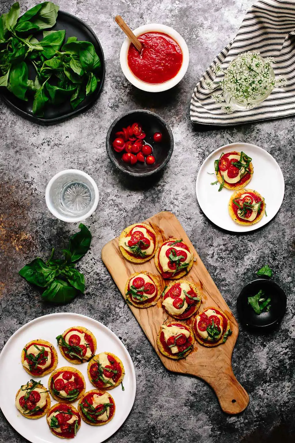 Vegan Polenta Pizza Bites 