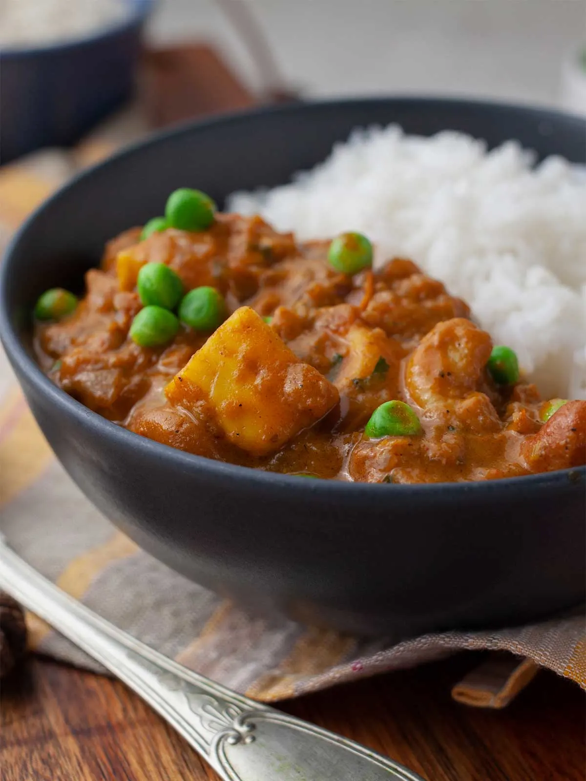 Japanese curry with tofu