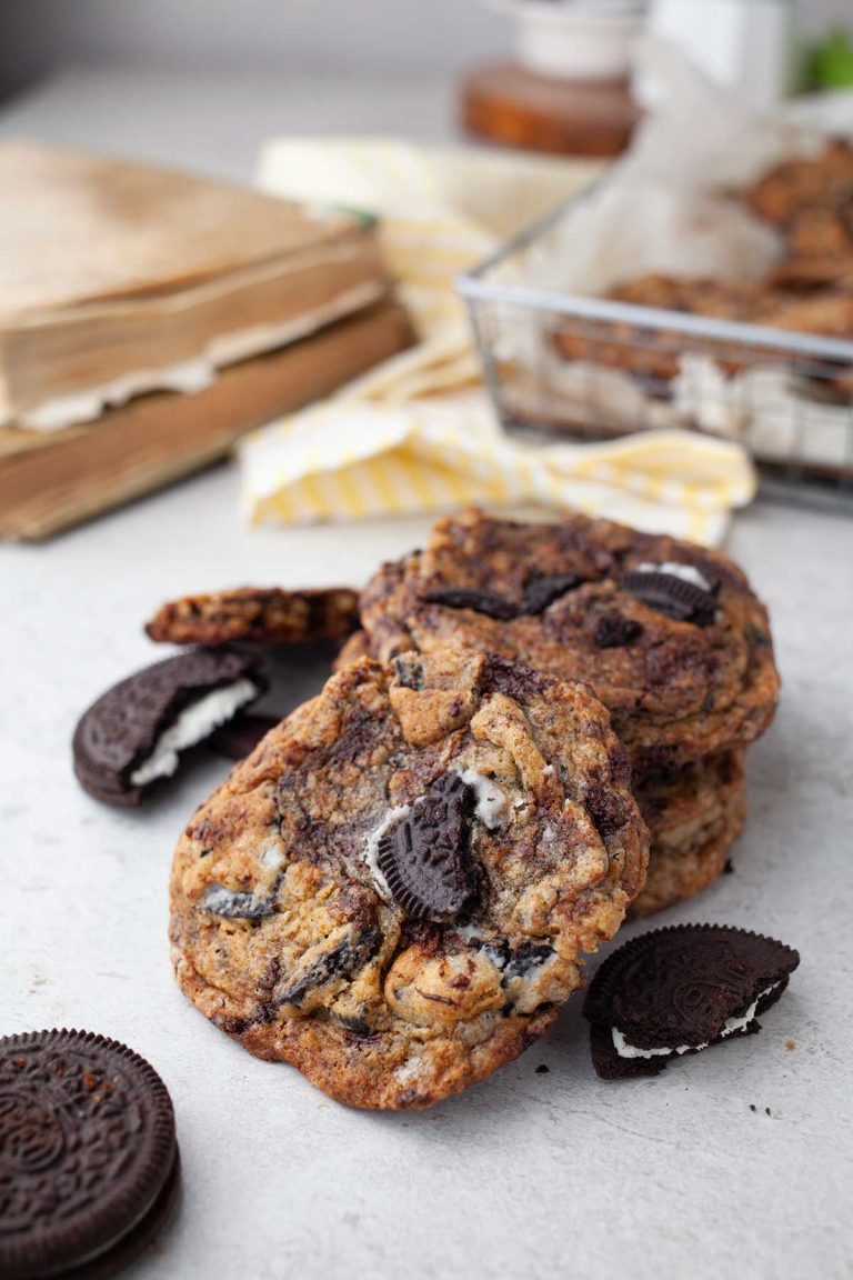 Oreo Chocolate Chip Cookies Biscuiti cu oreo de post