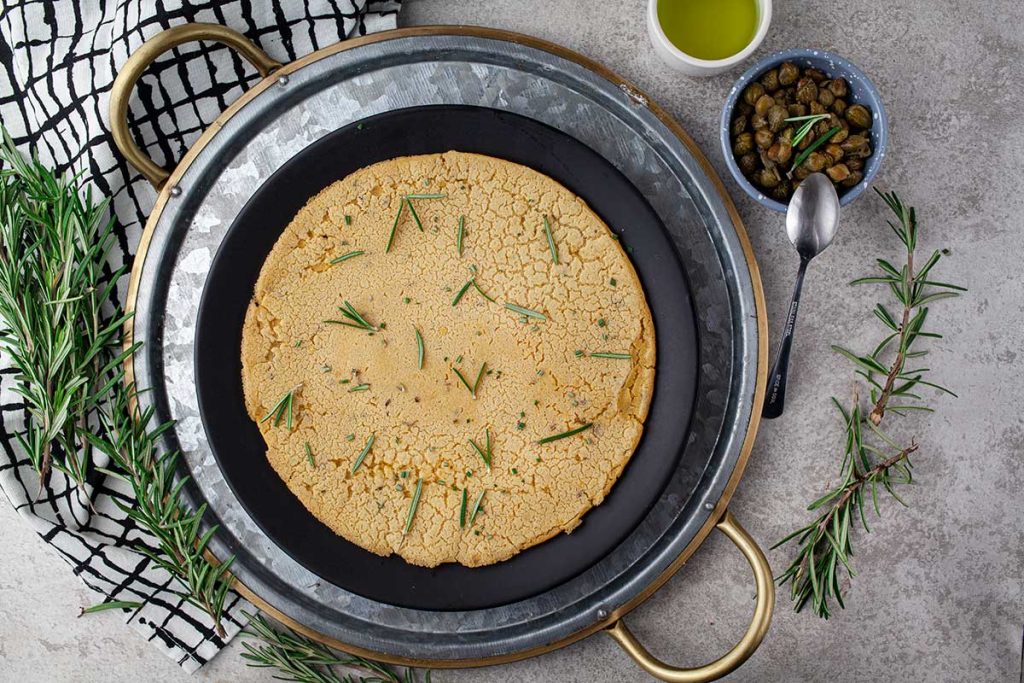 Socca Farinata (Chickpea Flatbread)