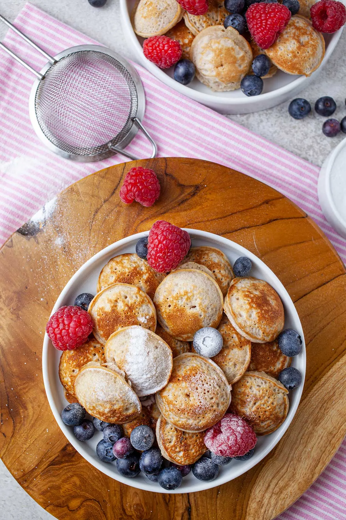 Simple Poffertjes - Dutch Mini Pancakes