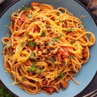 vegan mexican spaghetti spaghete mexicane