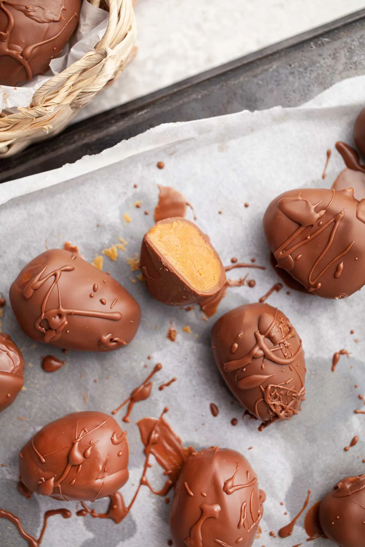 Chocolate Peanut Butter Eggs 