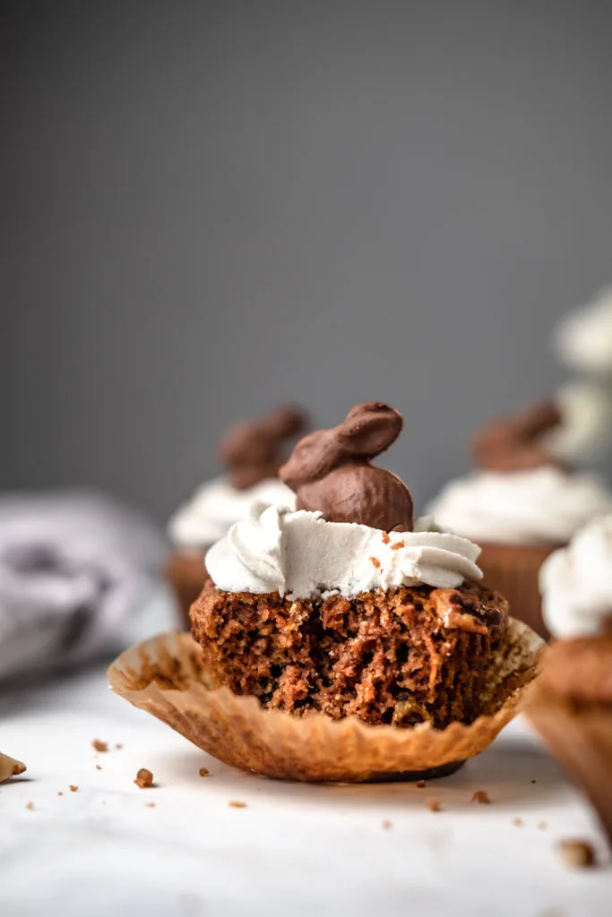 Easter Carrot Cake Cupcakes