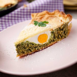 Italian Easter Pie Torta Pasqualina Placinta de Paste cu Spanac reteta