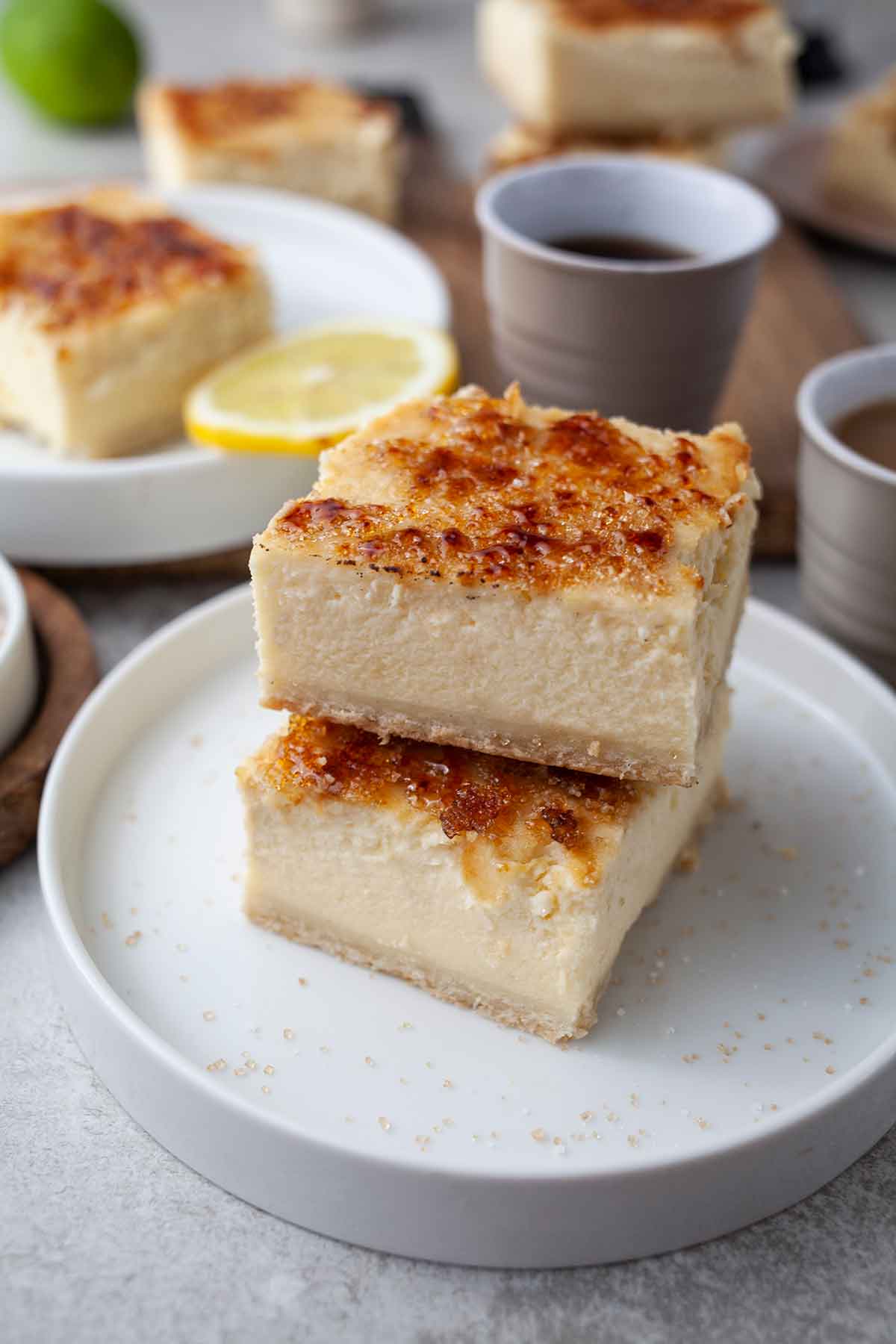 Crème Brûlée Cheesecake recipe 