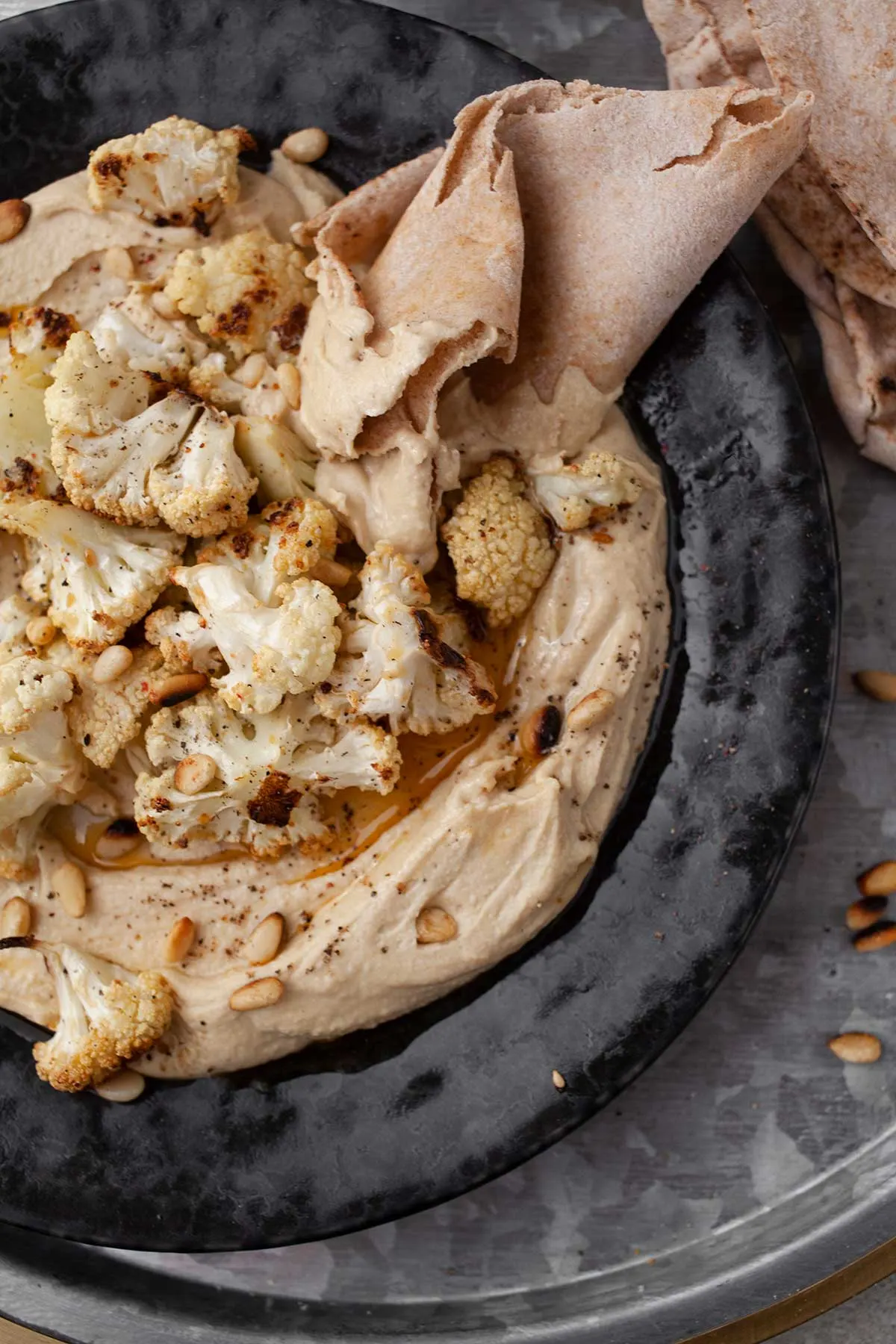 Cauliflower hummus recipe