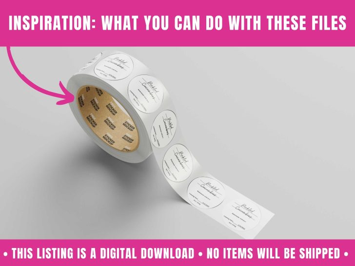 Canning Labels Template | Editable &amp; Printable