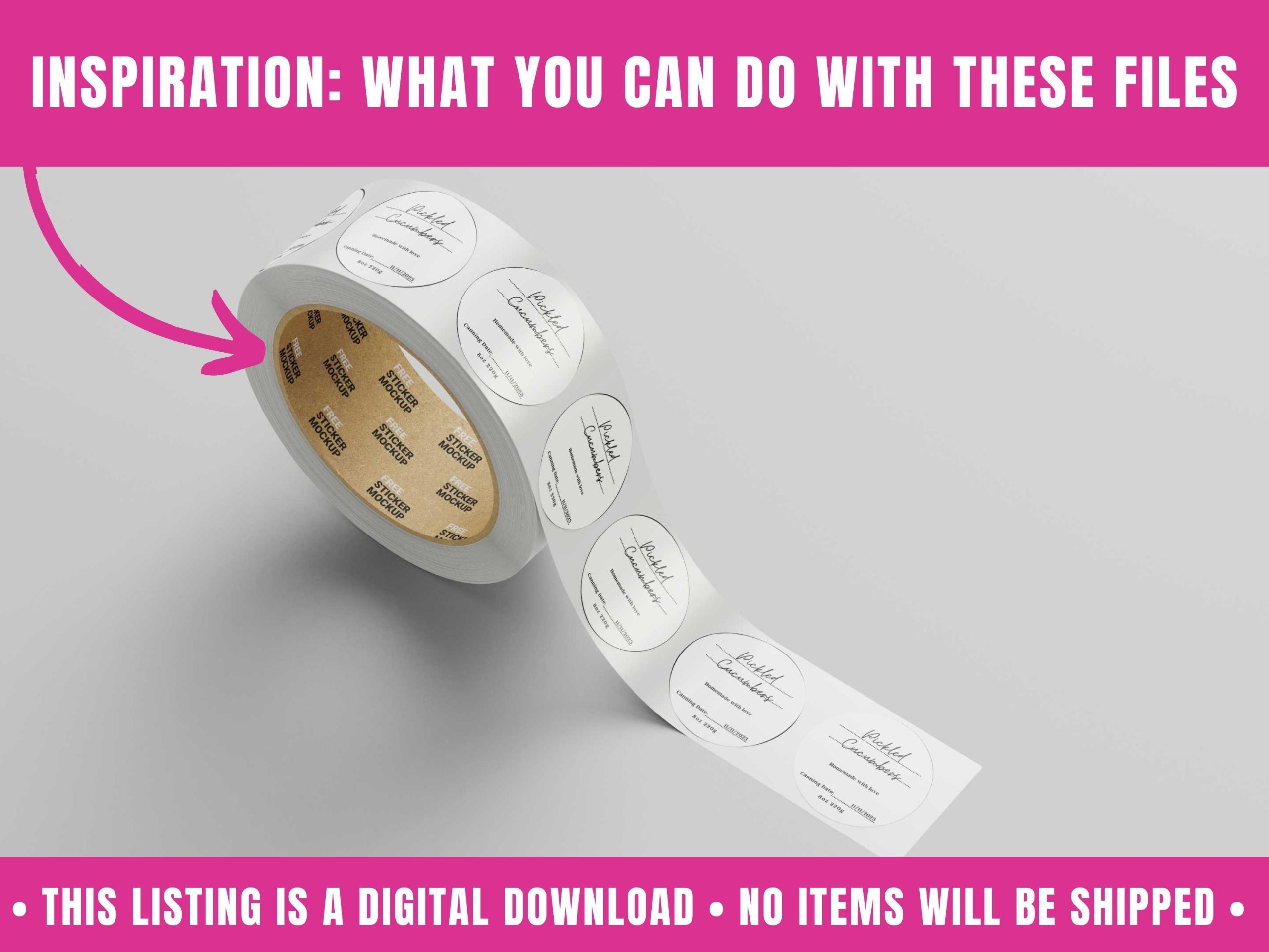 Canning Labels Template | Editable &amp; Printable