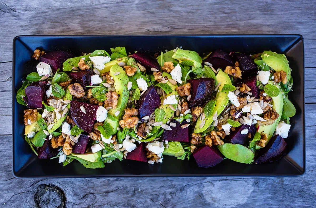 Beet-Quinoa-Salad
